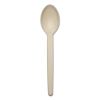 Corn Starch Cutlery, Spoon, White, 100/Pack2
