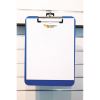 Unbreakable Recycled Clipboard, 0.25" Clip Capacity, Holds 8.5 x 11 Sheets, Blue2