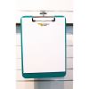 Unbreakable Recycled Clipboard, 0.25" Clip Capacity, Holds 8.5 x 11 Sheets, Green2