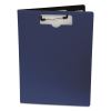 Portfolio Clipboard with Low-Profile Clip, Portrait Orientation, 0.5" Clip Capacity, Holds 8.5 x 11 Sheets, Blue1