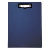 Portfolio Clipboard with Low-Profile Clip, Portrait Orientation, 0.5" Clip Capacity, Holds 8.5 x 11 Sheets, Blue2