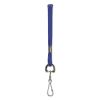 Rope Lanyard, Metal Hook Fastener, 36" Long, Nylon, Blue1