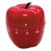 Shaped Timer, 4" dia., Red Apple1