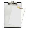 Quick Reference Clipboard, 0.5" Clip Capacity, Holds 8.5 x 11 Sheets, Clear2
