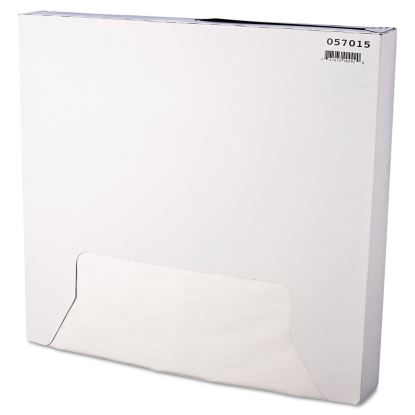 Grease-Resistant Paper Wraps and Liners, 15 x 16, White, 1,000/Box, 3 Boxes/Carton1