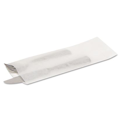 Silverware Bags, 2.25" x 10", White, 2,000/Carton1