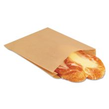 EcoCraft Grease-Resistant Sandwich Bags, 6.5" x 8", Natural, 2,000/Carton1