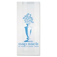 Nap Sack Sanitary Disposal Bags, 4" x 9", White, 1,000/Carton1