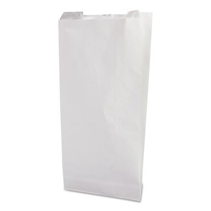 Grease-Resistant Single-Serve Bags, 6" x 6.5", White, 2,000/Carton1