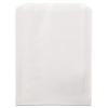 Grease-Resistant Single-Serve Bags, 6.5" x 8", White, 2,000/Carton2