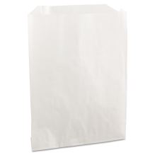 Grease-Resistant Single-Serve Bags, 6" x 7.25", White, 2,000/Carton1