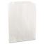 Grease-Resistant Single-Serve Bags, 6" x 7.25", White, 2,000/Carton1