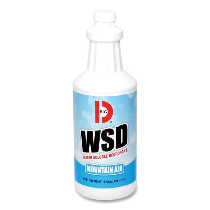Water-Soluble Deodorant, Mountain Air, 32 oz Bottle, 12/Carton1
