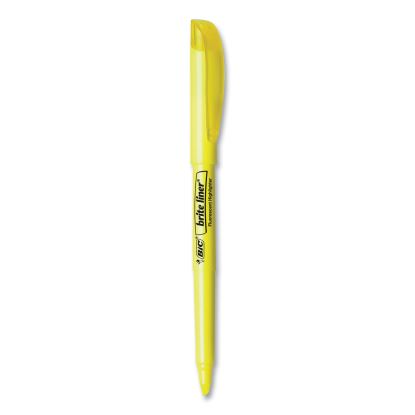 Brite Liner Highlighter Value Pack, Yellow Ink, Chisel Tip, Yellow/Black Barrel, 24/Pack1