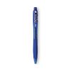 BU3 Ballpoint Pen, Retractable, Bold 1 mm, Blue Ink, Blue Barrel, Dozen1