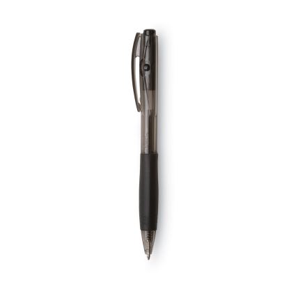 BU3 Ballpoint Pen, Retractable, Medium 1 mm, Black Ink, Black Barrel, 36/Pack1