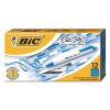 Clic Stic Ballpoint Pen, Retractable, Medium 1 mm, Blue Ink, White Barrel, Dozen2