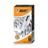 Clic Stic Ballpoint Pen Value Pack, Retractable, Medium 1 mm, Black Ink, White Barrel, 24/Pack2