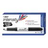 Intensity Low Odor Fine Point Dry Erase Marker, Fine Bullet Tip, Black, Dozen2