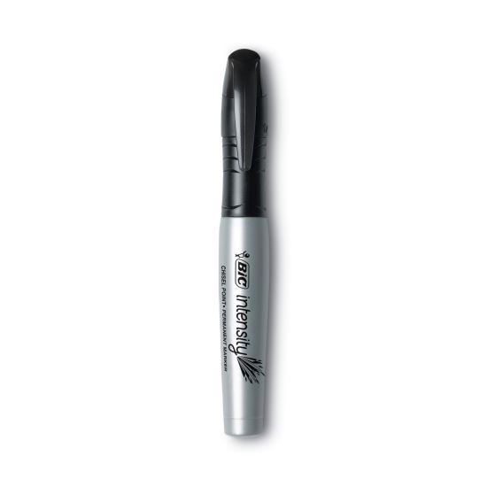 Intensity Chisel Tip Permanent Marker, Broad Chisel Tip, Tuxedo Black, Dozen1