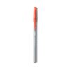 Round Stic Grip Xtra Comfort Ballpoint Pen, Easy-Glide, Stick, Medium 1.2 mm, Red Ink, Gray/Red Barrel, Dozen1