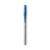 Round Stic Grip Xtra Comfort Ballpoint Pen Value Pack, Easy-Glide, Stick, Medium 1.2 mm, Blue Ink, Gray/Blue Barrel, 36/Pack1