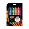 Gel-ocity Quick Dry Gel Pen, Retractable, Medium 0.7 mm, Assorted Ink and Barrel Colors, 8/Pack2