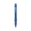 Gel-ocity Gel Pen, Retractable, Medium 0.7 mm, Blue Ink, Translucent Blue Barrel, Dozen1