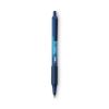 Soft Feel Ballpoint Pen Value Pack, Retractable, Medium 1 mm, Blue Ink, Blue Barrel, 36/Pack1