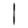 Soft Feel Ballpoint Pen Value Pack, Retractable, Medium 1 mm, Black Ink, Black Barrel, 36/Pack1
