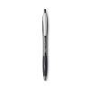 GLIDE Ballpoint Pen, Retractable, Medium 1 mm, Black Ink, Black Barrel, Dozen1