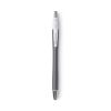 GLIDE Exact Ballpoint Pen, Retractable, Fine 0.7 mm, Black Ink, Black Barrel, Dozen1