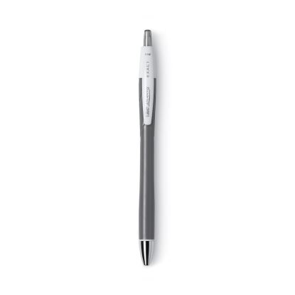 GLIDE Exact Ballpoint Pen, Retractable, Fine 0.7 mm, Black Ink, Black Barrel, Dozen1