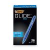 GLIDE Bold Ballpoint Pen Value Pack, Retractable, Bold 1.6 mm, Blue Ink, Blue Barrel, 36/Pack2