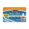 Wite-Out Quick Dry Correction Fluid, 20 mL Bottle, White, 3/Pack2