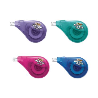 Wite-Out EZ Correct Correction Tape, Non-Refillable, 1/6" x 400", 4/Pack1
