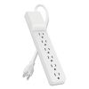 Home/Office Surge Protector, 6 Outlets, 10 ft Cord, 720 Joules, White2