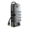 Pivot Plug Surge Protector, 12 Outlets, 8 ft Cord, 4320 Joules, Gray2