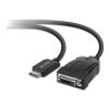 DisplayPort to DVI Adapter, 5", Black1