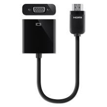 HDMI to VGA + 3.5mm Audio Adapter, M/F, 1080p, 5", Black1