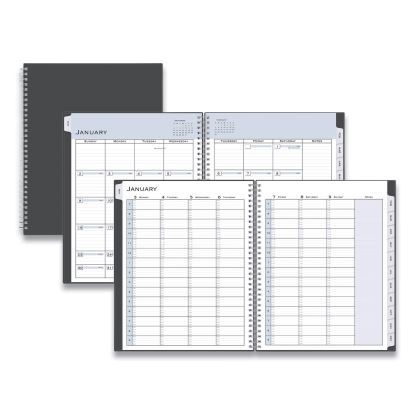 Passages Appointment Planner, 11 x 8.5, Charcoal Cover, 12-Month (Jan to Dec): 20231