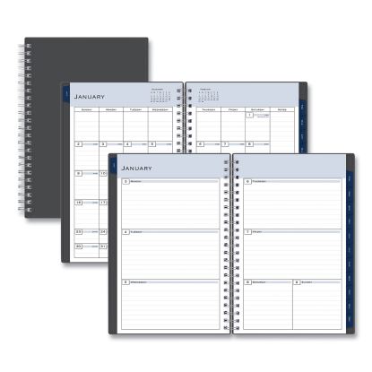 Passages Weekly/Monthly Planner, 8 x 5, Charcoal Cover, 12-Month (Jan to Dec): 20231
