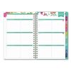 Day Designer Peyton Create-Your-Own Cover Weekly/Monthly Planner, Floral Artwork, 8 x 5, White, 12-Month (Jan-Dec): 20232