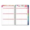 Day Designer Peyton Create-Your-Own Cover Weekly/Monthly Planner, Floral Artwork, 8 x 5, Navy Cover, 12-Month (Jan-Dec): 20232