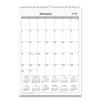 Enterprise Wall Calendar, Enterprise Geometric Artwork, 12 x 17, White/Gray Sheets, 12-Month (Jan to Dec): 20231