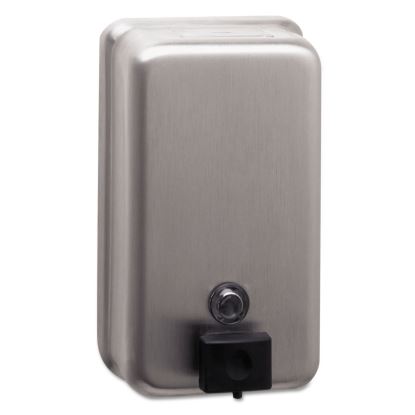 ClassicSeries Surface-Mounted Soap Dispenser, 40 oz, 4.75 x 3.5 x 8.13, Stainless Steel1