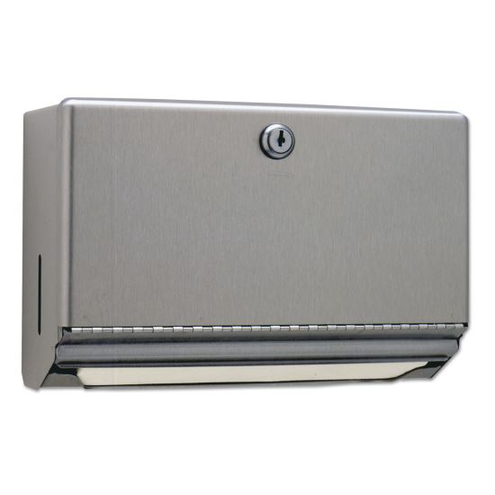 Surface-Mounted Paper Towel Dispenser, 10.75 x 4 x 7.06, Stainless Steel1