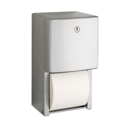 ConturaSeries Two-Roll Tissue Dispenser, 6.08 x 5.94 x 11, Stainless Steel1