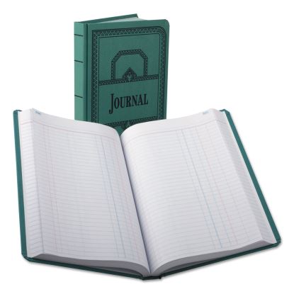Account Journal, Journal-Style Rule, Blue Cover, 11.75 x 7.25 Sheets, 500 Sheets/Book1