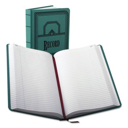 Account Record Book, Record-Style Rule, Blue Cover, 11.75 x 7.25 Sheets, 500 Sheets/Book1